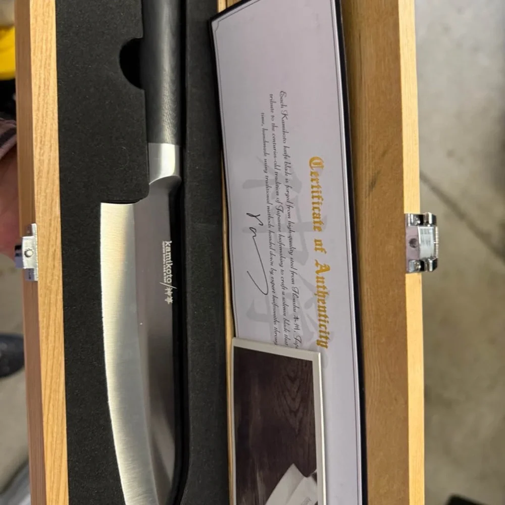 Kamikoto Knife set whole set w/certificates of authenticity